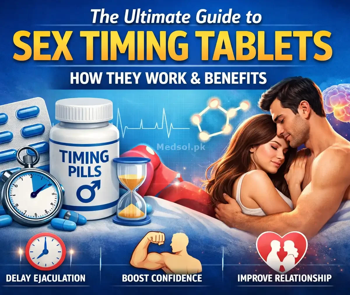 The Ultimate Guide to Sex Timing Tablets - How They Work and Benefits - Medsol Pk
